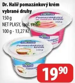 Partner Maloobchodní síť Dr. Halíř pomazánkový krém nabídka