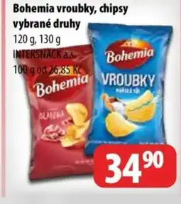 Partner Maloobchodní síť Bohemia vroubky, chipsy nabídka