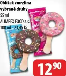 Partner Maloobchodní síť Oblížek zmrzlina nabídka