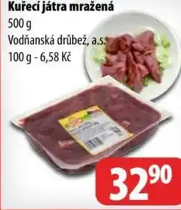 Partner Maloobchodní síť Kuřecí játra mražená nabídka