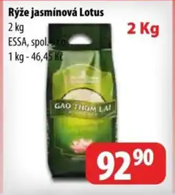 Partner Maloobchodní síť Rýže jasmínová Lotus nabídka