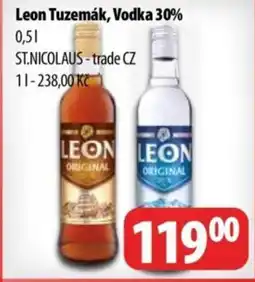 Partner Maloobchodní síť Leon Tuzemák, Vodka 30% nabídka