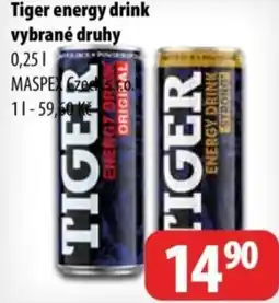 Partner Maloobchodní síť Tiger energy drink nabídka