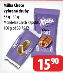 Partner Maloobchodní síť Milka Choco nabídka