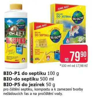 Teta BIO-P1 do septiku nabídka