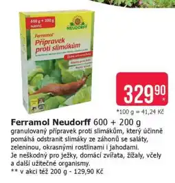 Teta Ferramol Neudorff 600 + 200 g nabídka