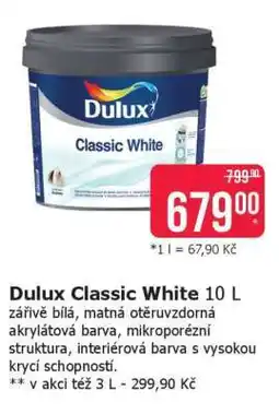 Teta Dulux Classic White 10 L nabídka