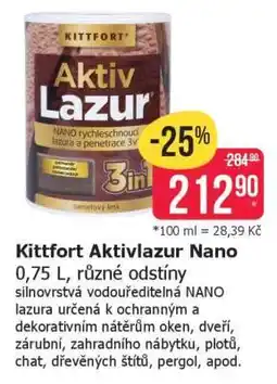 Teta Kittfort Aktivlazur Nano nabídka
