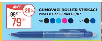 Globus Gumovací roller stiskací Pilot FriXion Clicker 05/07 nabídka