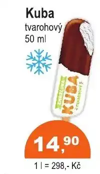 COOP DISKONT Kuba tvarohový nabídka