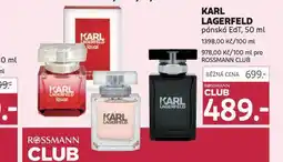 Rossmann Karl lagerfeld pánská edt nabídka