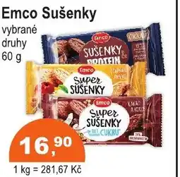 COOP DISKONT Emco Sušenky nabídka