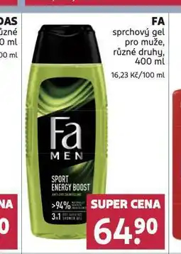 Rossmann Fa sprchový gel nabídka