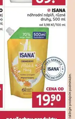 Rossmann Isana náhradní náplň nabídka