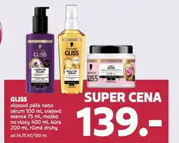 Rossmann Gliss sérum, maska nabídka