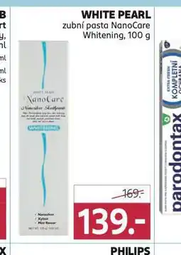 Rossmann White pearl zubní pasta nabídka