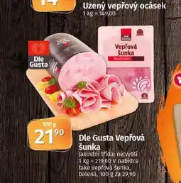Coop Vepřová šunka nabídka