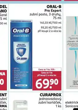 Rossmann Oral-b pro expert zubní pasta nabídka