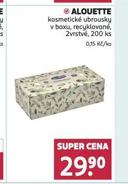 Rossmann Alouette kosmetické ubrousky nabídka