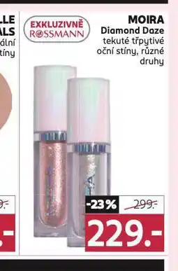 Rossmann Moira oční stíny nabídka