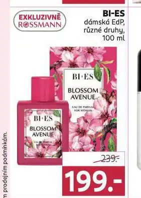 Rossmann Bi-es dámská edp nabídka