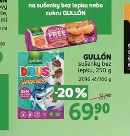 Rossmann Gullón sušenky bez lepku nabídka