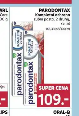 Rossmann Parodontax kompletní ochrana zubní pasta nabídka