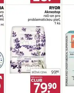 Rossmann Ryor akenstop roll-on nabídka