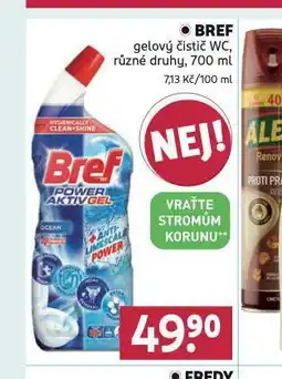 Rossmann Bref gelový čistič wc nabídka