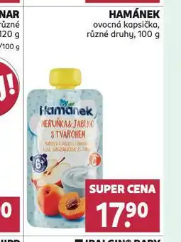 Rossmann Hamánek ovocná kapsička nabídka