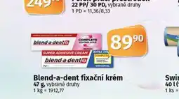 Coop Blend a dent fixační krém na zubní protézu nabídka