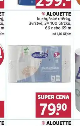 Rossmann Alouette kuchyňské utěrky nabídka