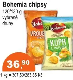 COOP DISKONT Bohemia chipsy nabídka