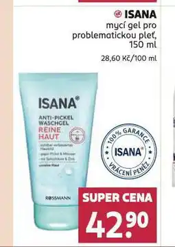 Rossmann Isana mycí gel nabídka
