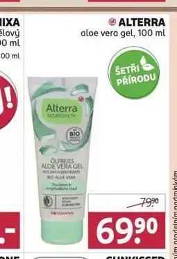 Rossmann Alterra aloe vera gel nabídka