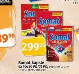 Coop Somat kapsle do myčky nabídka