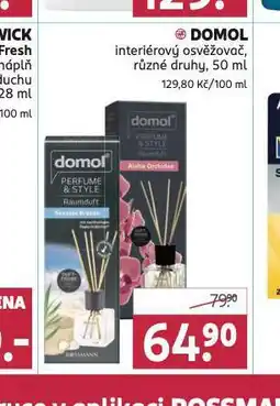 Rossmann Domol interiérový osvěžovač nabídka