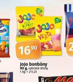 Coop Jojo želé bonbóny nabídka