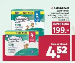 Rossmann Babydream jumbo pack plenky nabídka