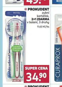 Rossmann Prokudent zubní kartáček nabídka