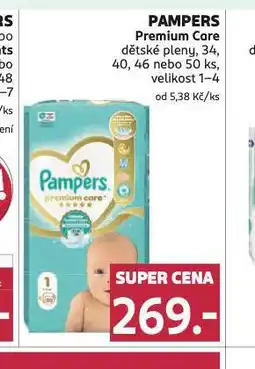 Rossmann Pampers dětské plenky nabídka