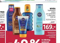 Rossmann Nivea hydratační mléko po opalování nabídka