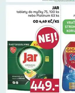 Rossmann Jar tablety do myčky nabídka
