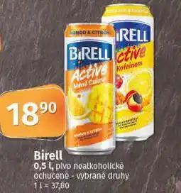 Coop Birell nealkoholické pivo nabídka