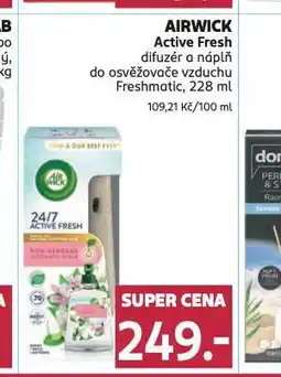 Rossmann Airwick active fresh difuzér a náplň nabídka