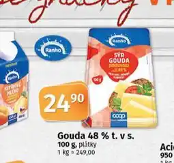Coop Gouda 48% nabídka
