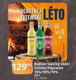 Coop Božkov peprmint nabídka