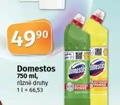Coop Domestos wc čistič nabídka