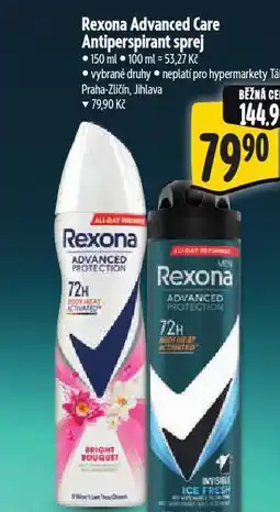 Albert Rexona antiperspirant nabídka