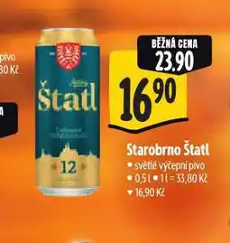 Albert Starobrno štatl nabídka